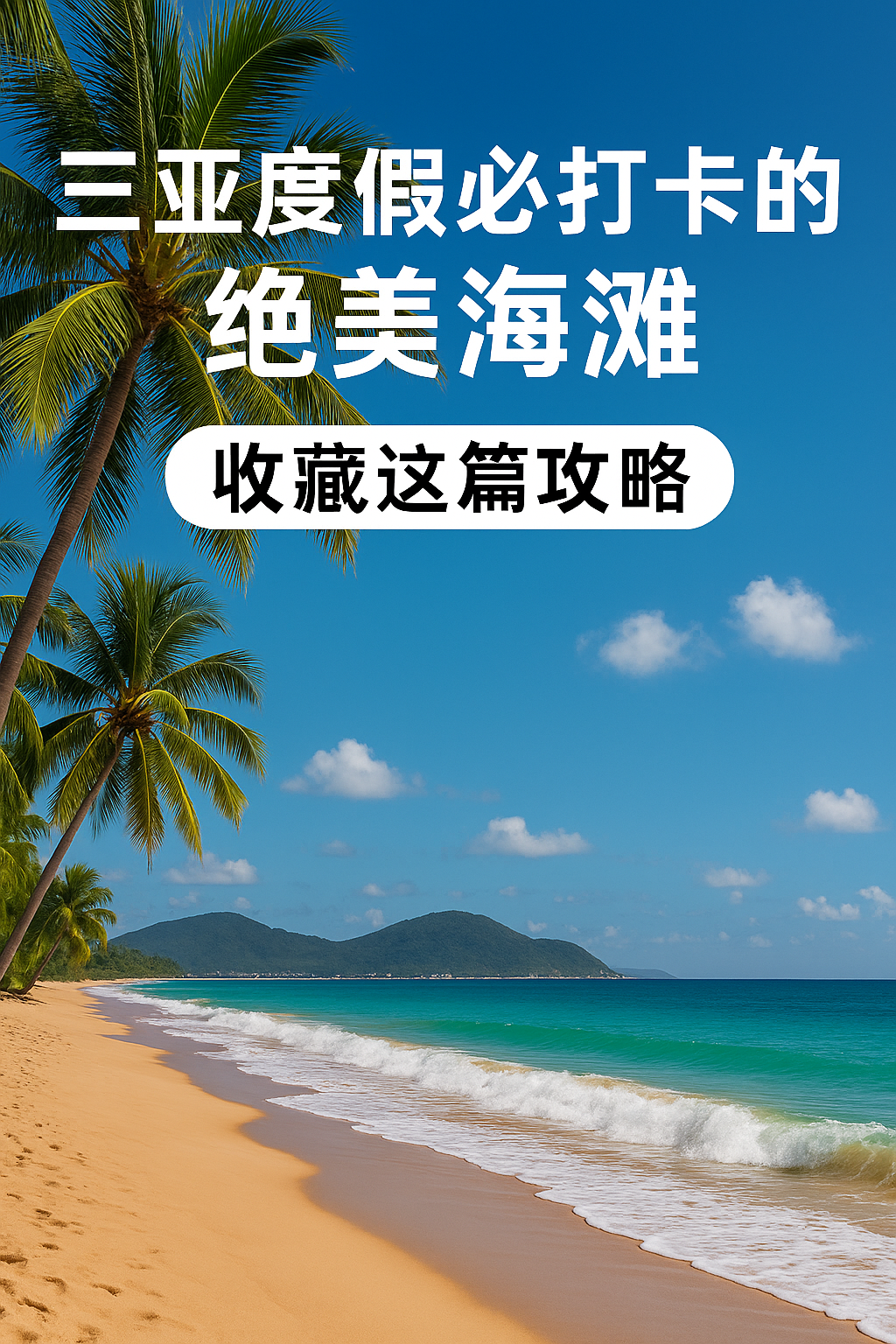 三亚度假必打卡的绝美海滩，收藏这篇攻略